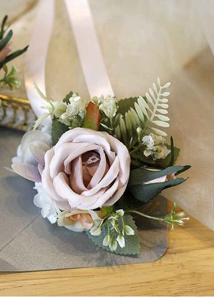 Lilac Rose Boutonniere Lilac Rose Boutonniere