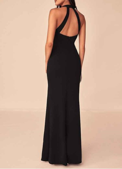 AZ Occasions Jupiter Black Maxi Dress AZ Occasions Jupiter Black Maxi Dress