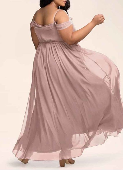 AZ Occasions Philosophy Of Love Dusty Rose Chiffon Maxi Dress AZ Occasions Philosophy Of Love Dusty Rose Chiffon Maxi Dress