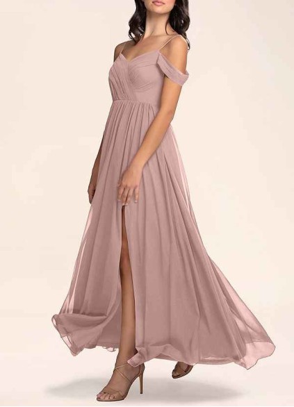 AZ Occasions Philosophy Of Love Dusty Rose Chiffon Maxi Dress AZ Occasions Philosophy Of Love Dusty Rose Chiffon Maxi Dress
