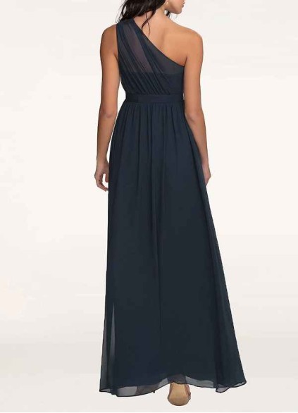 AZ Occasions Magical Day Dark Navy Chiffon Maxi Dress AZ Occasions Magical Day Dark Navy Chiffon Maxi Dress