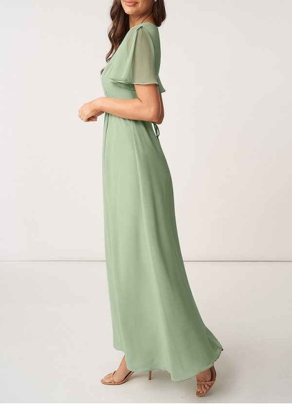 AZ Occasions Chiffon Wrap Maxi Dress AZ Occasions Chiffon Wrap Maxi Dress