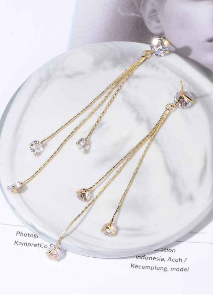 Tiered Drop Earrings Tiered Drop Earrings