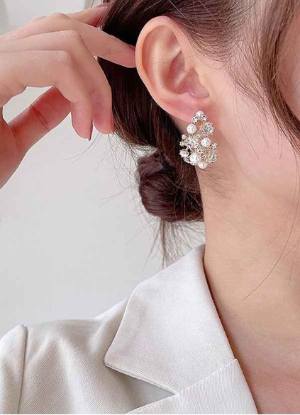 Coral Love Hoops Earrings Coral Love Hoops Earrings